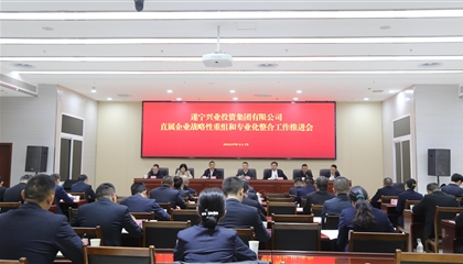 遂寧興業(yè)集團(tuán)召開(kāi)直屬企業(yè)戰(zhàn)略性重組 和專(zhuān)業(yè)化整合工作推進(jìn)會(huì)
