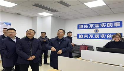 市委常委、組織部部長張鵬飛一行慰問遂寧遂星公司籌備組員工